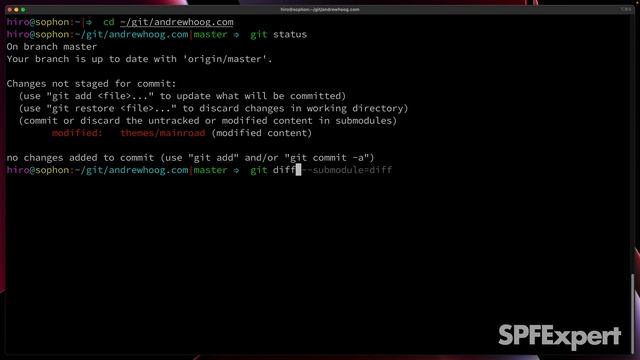 git diff submodule смотреть онлайн