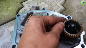 Ремонт и регулировка 4 тактного двигателя, помпы.