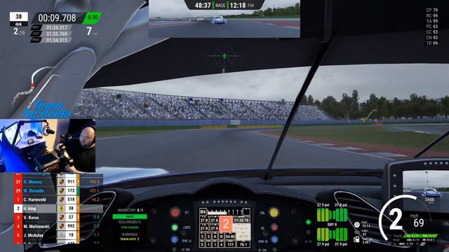 Assetto Corsa Competizione Misano GT3 RD4 AOR FORDZILLA смотреть онлайн