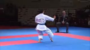 Kata Chatanyara Kusanku-WKF Championship 2014-Kiyou Shimizu