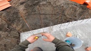 фундамент для дома / разметка фундамента / как разметить фундамент / вынос осей /прямой угол