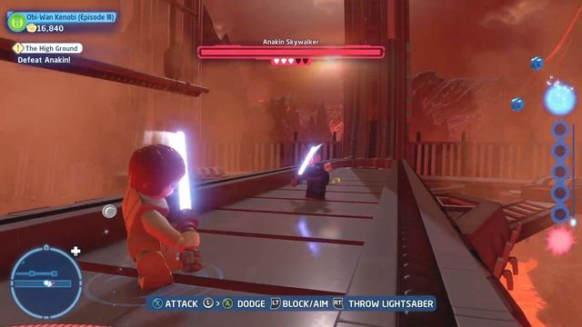 Obi Wan Kenobi vs Anakin Skywalker | LEGO Star Wars The Skywalker Saga смотреть онлайн