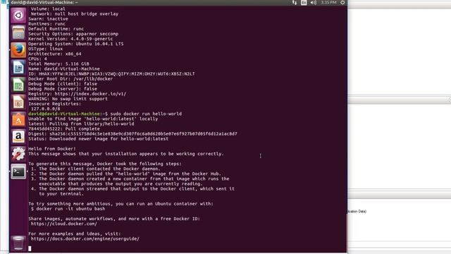 Docker in Ubuntu смотреть онлайн