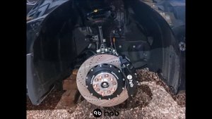 Toyota Camry V70 / Установка многопоршневых тормозов на обе оси / тормозные диски на Тойота Камри