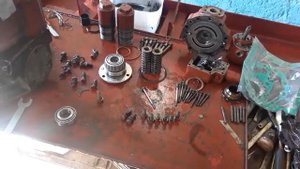 Оживление ГСТ 90. / Hydrostatic transmission repair