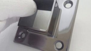 Фланец под квадрат 40х40 чёрный