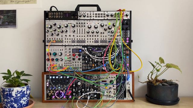 Ambient Modular Eurorack Synthesizer // 4MS Spherical Wavetable Navigator SWN // Morphagene // Bead смотреть онлайн