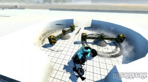 BeamNG Drive Monster Truck Crash Testing #61 - Insanegaz
