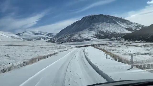 Алтай, дорога на Джазатор, 7 октября, погода непредсказуемая!