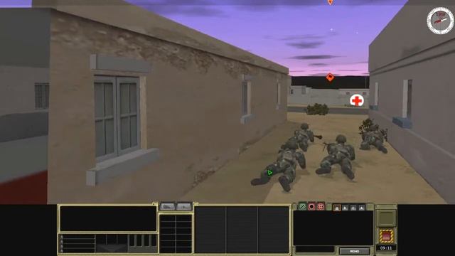 Наступление Сирийской Пехоты в Городе - Combat Mission: Shock Force смотреть онлайн