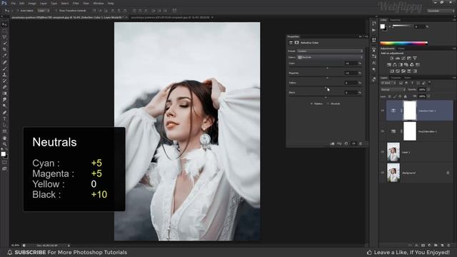 Moody Dark Blue Color Grading Effect in Photoshop + FREE Photoshop Action смотреть онлайн