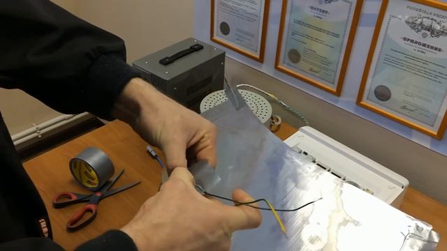 Тест на влагостойкость нагревателя ЗЕБРА ЭВО-300 смотреть онлайн