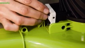 Воздуходув-пылесос Greenworks GD40BV