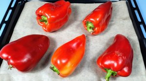 Просто ЗАПЕКИТЕ перец в ДУХОВКЕ и вы будете в ВОСТОРГЕ от этой закуски!