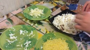 Салат с рыбными консервами