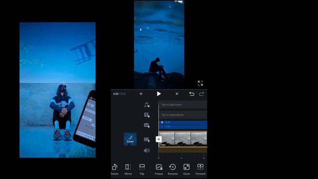 How to edit underwater video editing 101% viral 😱🔥।। Trending underwater reels editing