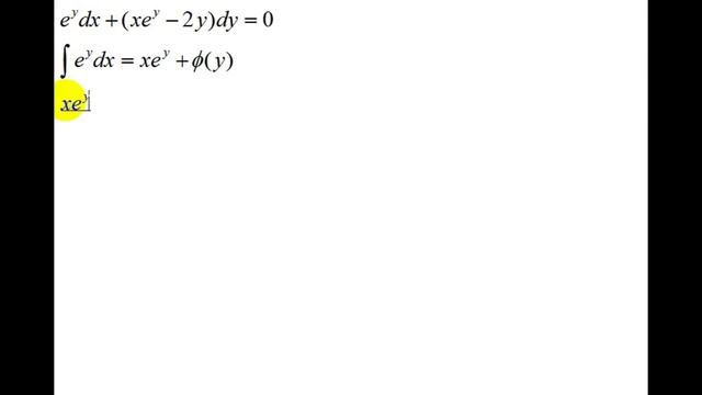 Дифференциальные уравнения | уравнения в полных дифференциалах | конкретные примеры | 3 смотреть онлайн