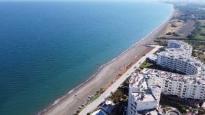 Mersin Erdemli sahili. DJI mavic mini 2.7  K   мирт индейка