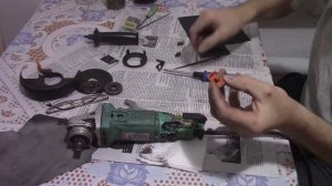 ушм sturm AG9012TE кнопка включения отскакивает