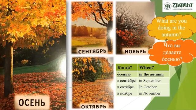 Talking about the weather in Russian. Webinar смотреть онлайн
