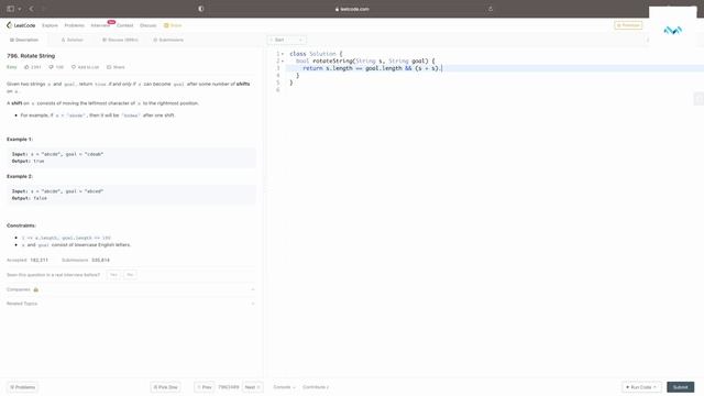 leetcode_dart: Rotate String смотреть онлайн