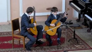 "Вальс" Рене Бартоли. Valse - Rene Bartoli (two guitars). Дуэт гитаристов