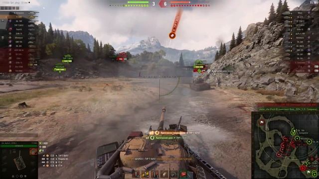 В БОЛЬ? Выпуск №208 ? САМЫЙ ЖАРКИЙ БОЙ 2023 ГОДА ? T110E5 на Перевале [Мир Танков] смотреть онлайн