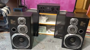 Колонки aiwa CDS-777, Sansui au-707