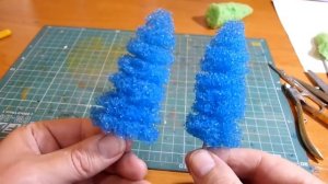 Как сделать елку для диорамы. Быстро, из подручных материалов. Стендовый моделизм