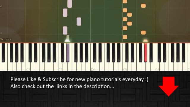 Anastasia - Once Upon A December - Easy Piano Tutorial смотреть онлайн