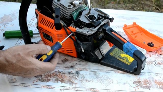 Ремонт карбюратора бензопилы смотреть онлайн