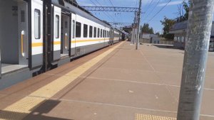 ЭП2Д-0154 сообщением "Платформа 88 км-Перово", Станция Виноградово.