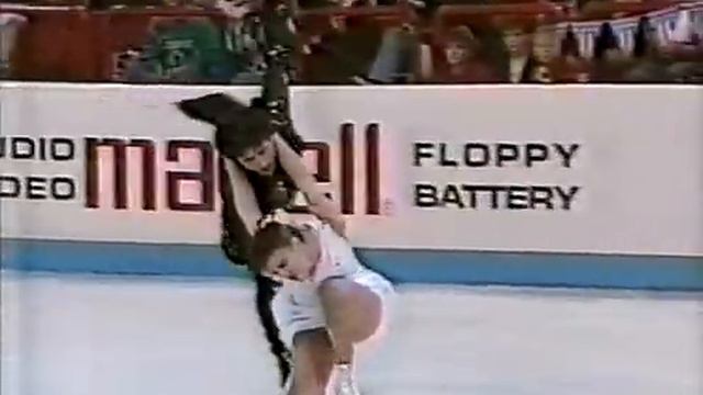Duchesnay & Duchesnay (FRA) - 1989 World Figure Skating Championships, Ice Dancing, Free Dance смотреть онлайн