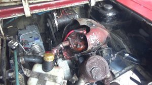 Холодный пуск мотоколяски СЗД - 40 часть2