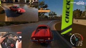 Forza Horizon 3 FERRARI DINO 246 GT City Streets Sprint with Logitech Driving Force GT