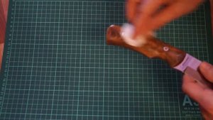пропитка рукояти из ореха Danish Oil