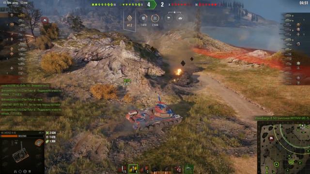 ТЯЖЕЛЫЙ ТАНК СССР ИС-4#wot #миртанков смотреть онлайн