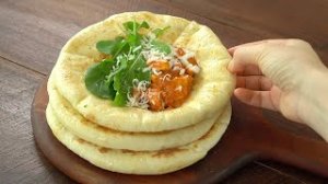 Рецепт пышных сырных лепешек и курицы