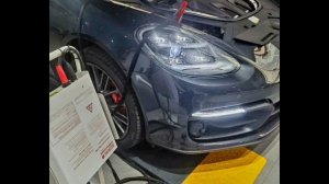 Установка ACC, SIDE ASSIST, MATRIX, Подруливающей подвески на PORSCHE PANAMERA G2. PORSCHE-UPGRADE.R