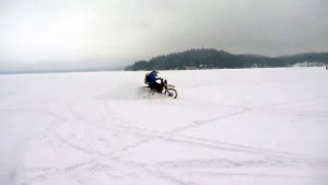 Эндуро / Обучение эндуро - зимняя эндуро тренировка