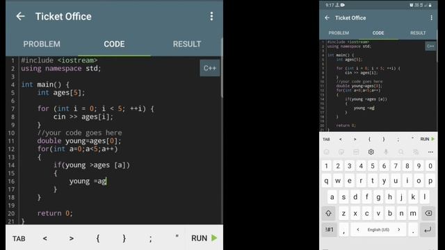 Sololearn 3rd C++ (CPP) Ticket Office - Project  Solution | No-Talking Programming | sky24omg #3