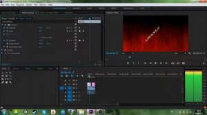 как создать крутящейся текст в Adobe Premiere Pro CC 2015