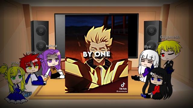 Fate stay night react to part 5 1/2(Gilgamesh) смотреть онлайн