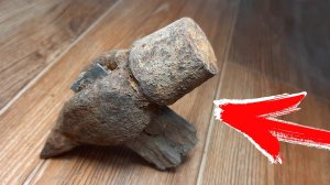 Реставрация старого ржавого молотка