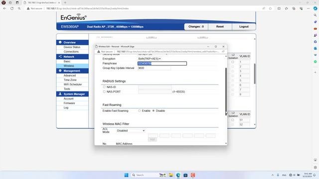 192.168.1.1 Как настроить точку доступа EnGenius