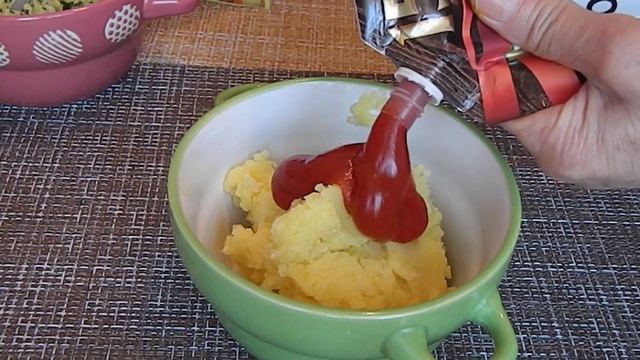 РЕЦЕПТ В ПОСТ. ЦВЕТНОЕ КАРТОФЕЛЬНОЕ ПЮРЕ