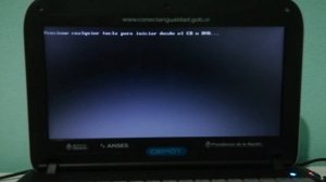 Instalación de Windows 7 en netbook del gobierno