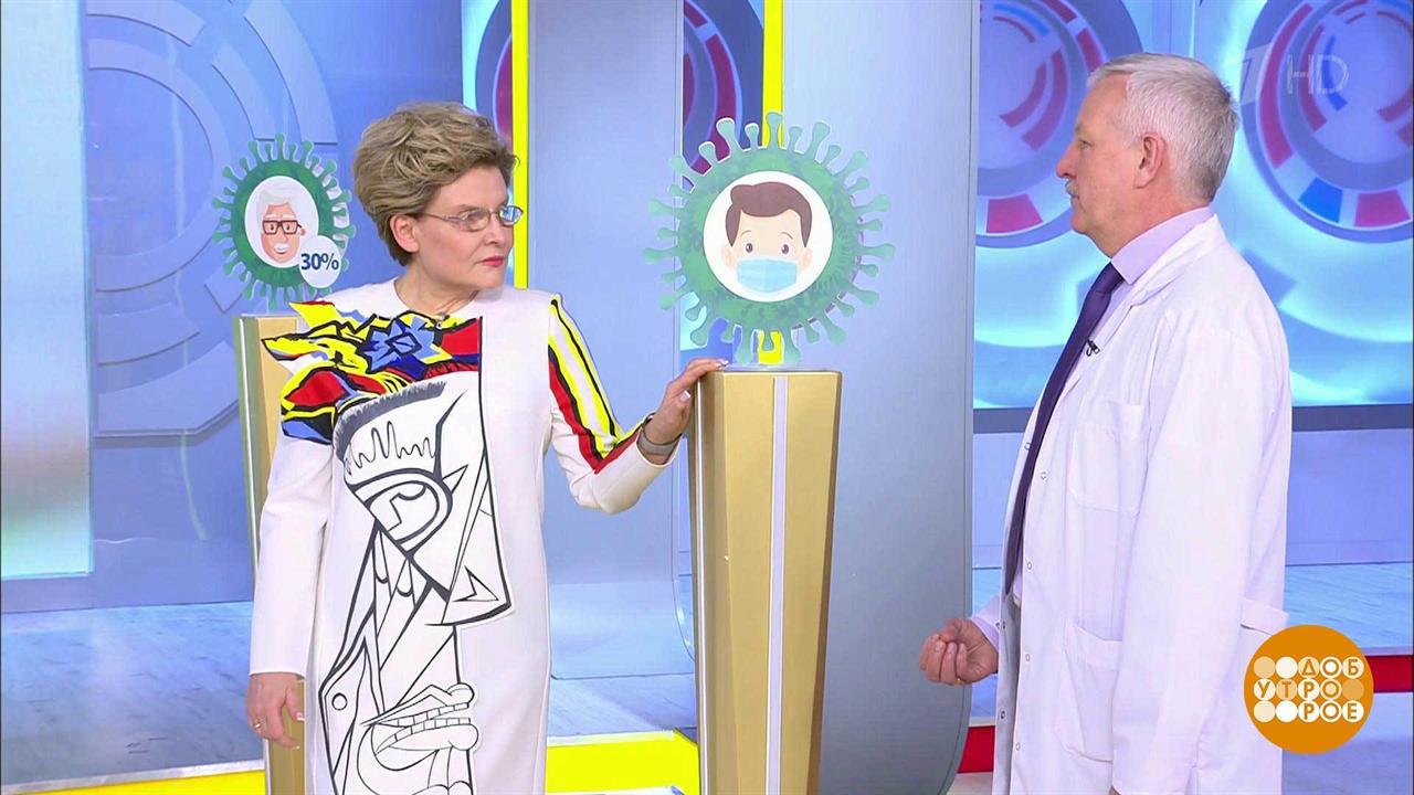 Коронавирус. Последние новости. Жить здорово! Фрагмент выпуска от 23.03.2020