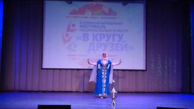 Полина Агаева СПб ансамбль Имамат  танец "У родника"