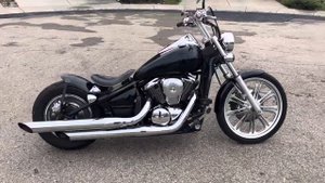 2008 Kawasaki Vulcan 900 custom bobber Walkaround